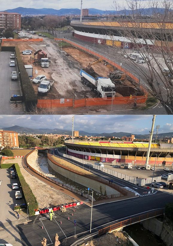 Immagine Giani a Livorno: "Orgoglioso del nostro sistema di difesa del suolo"